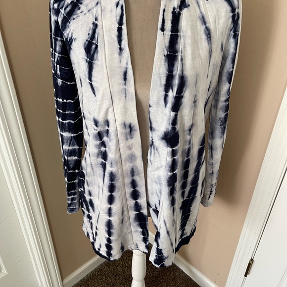 New spirit jersey open front tie-dye cardigan size XS MSRP $100 - Picture 4 of 7